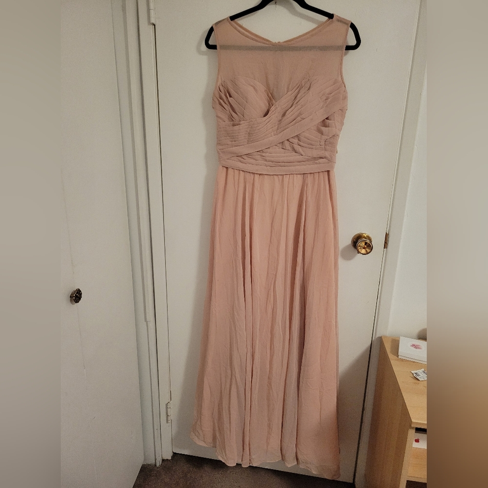 Formal Pink Morilee dress